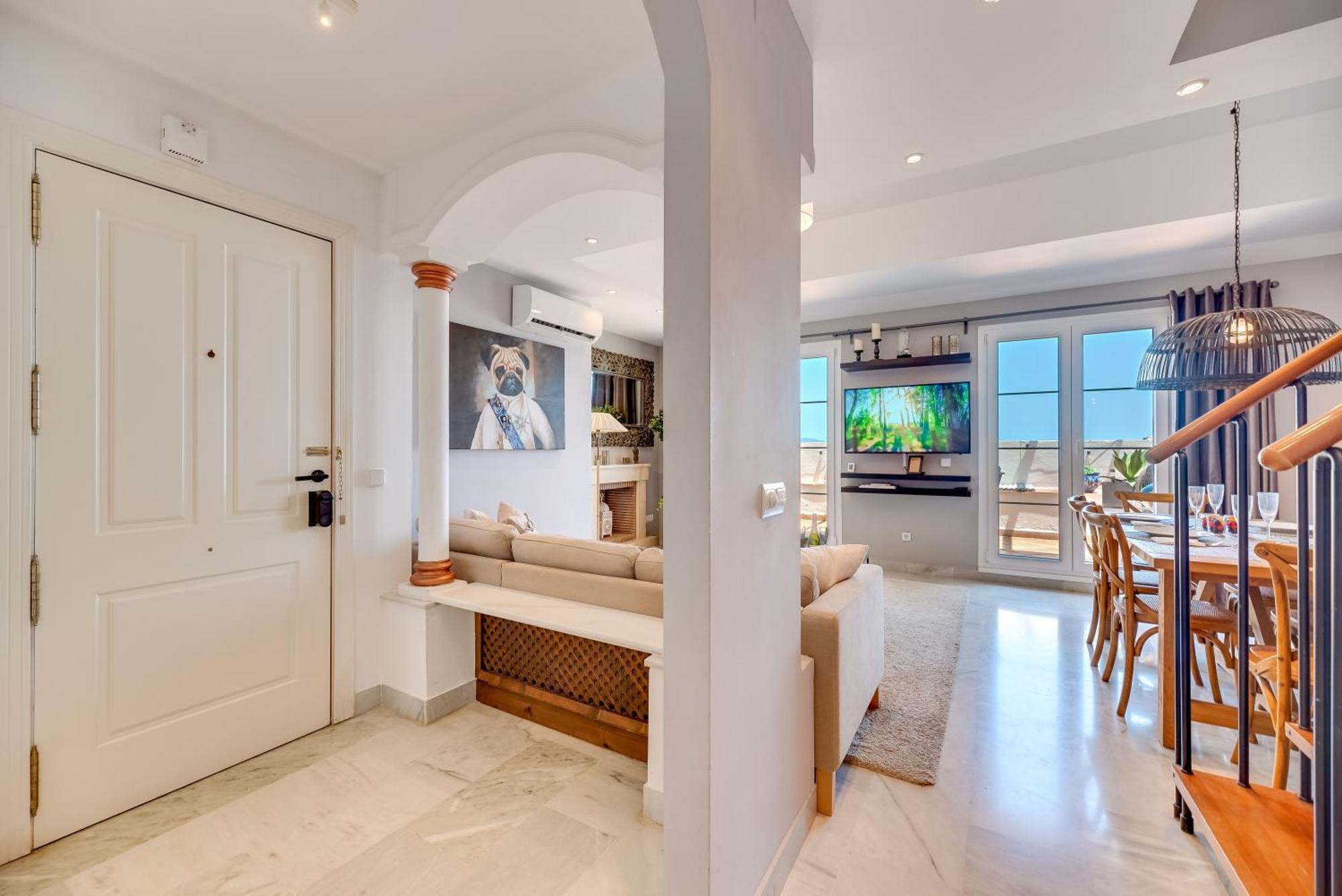 Elegant 2 Bdrm Penthouse With Bbq And Pools Apartment Marbella Exterior photo